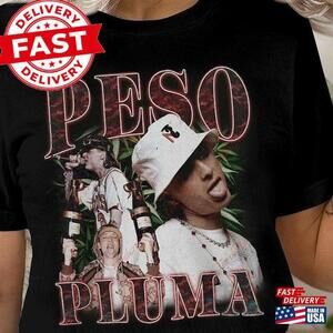 Peso Pluma Tour Music Shirt Mexico Por Las Noches T-Shirt